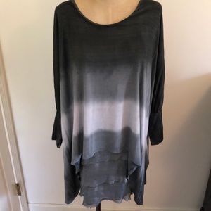 NWT TEMPO Paris Tie Dye Tunic